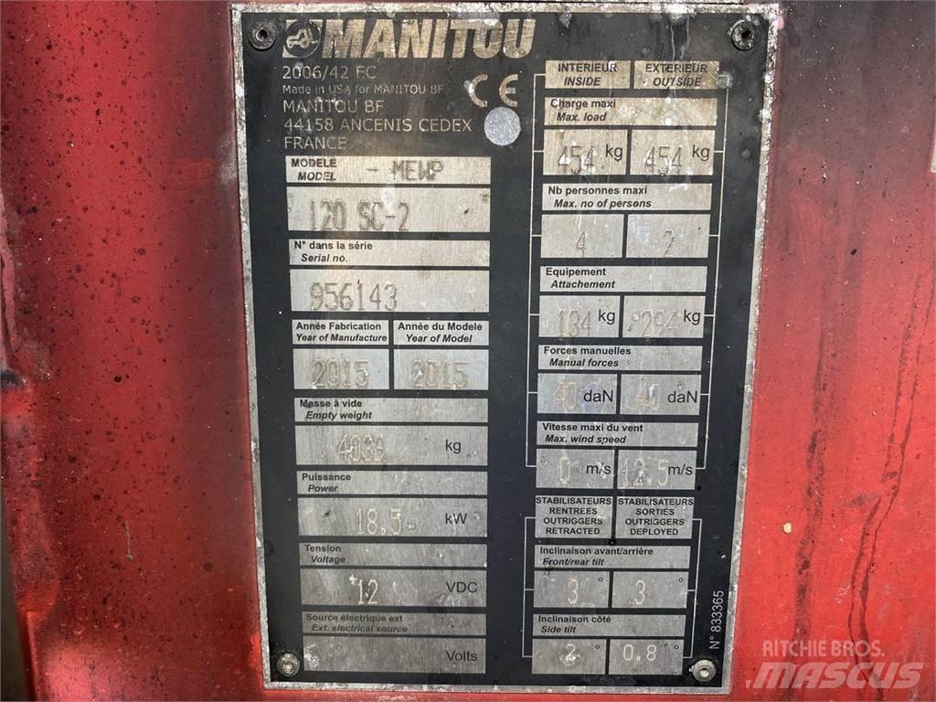 Manitou 120SC Makazaste platforme