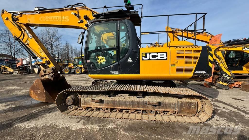 JCB JS 220 LC Bageri guseničari