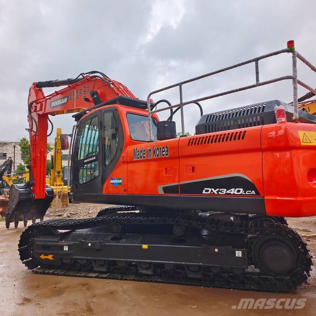 Doosan DX 340 LC Bageri guseničari