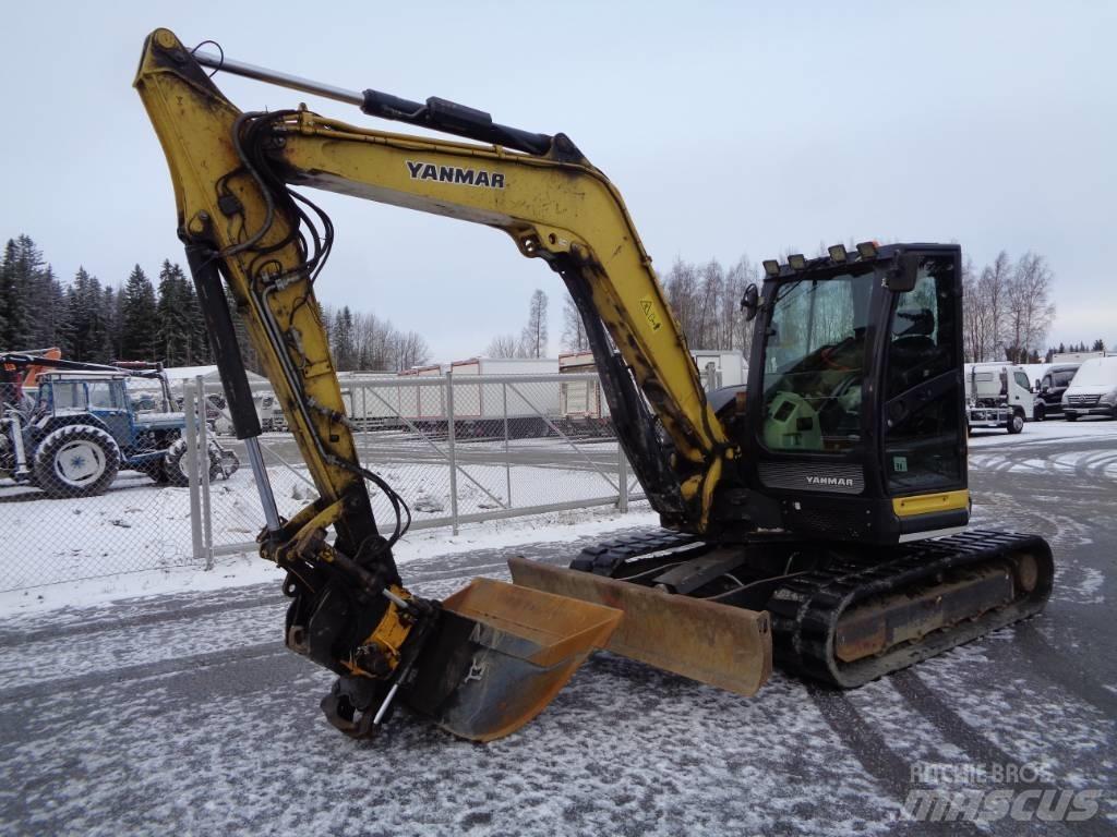 Yanmar Vio 80 Bageri guseničari