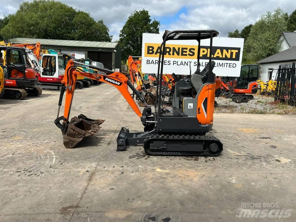 Doosan DX17Z Mini bageri < 7t