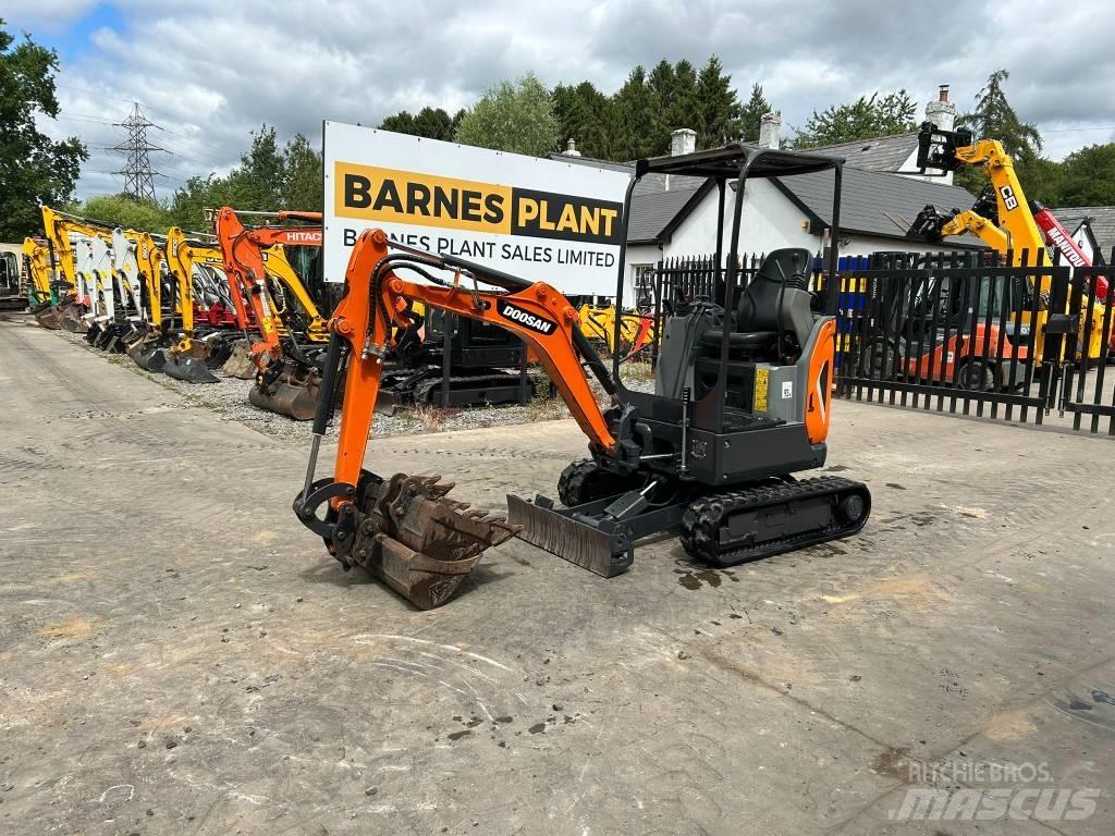 Doosan DX17Z Mini bageri < 7t