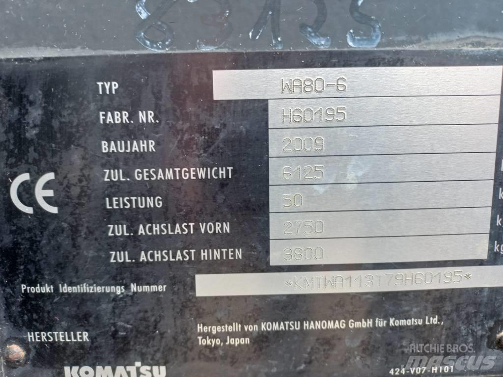 Komatsu WA 80-6 Utovarivači na točkove
