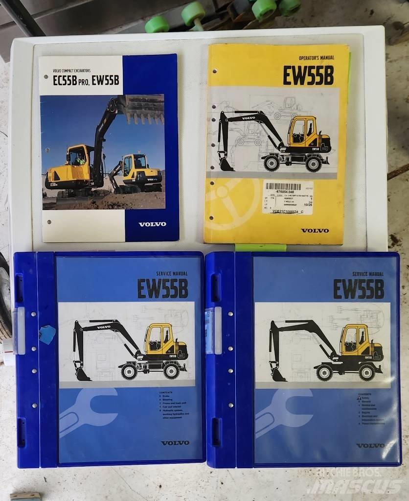 Volvo EW55B Bageri točkaši