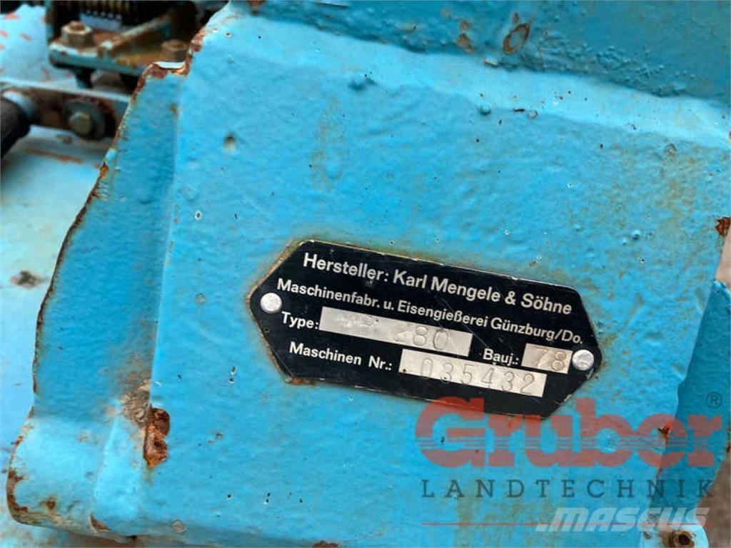 Mengele MB 280 Mašine za stočnu hranu sa sopstvenim pogonom
