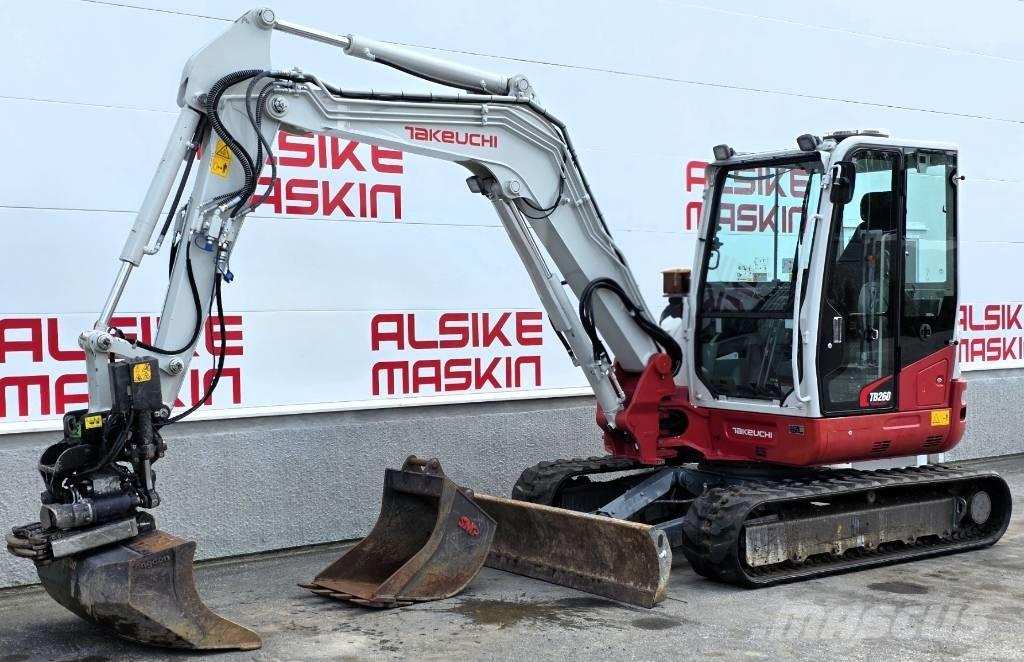 Takeuchi TB 260 Mini bageri < 7t