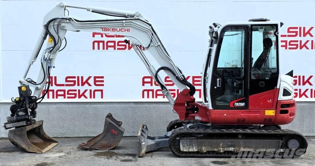 Takeuchi TB 260 Mini bageri < 7t