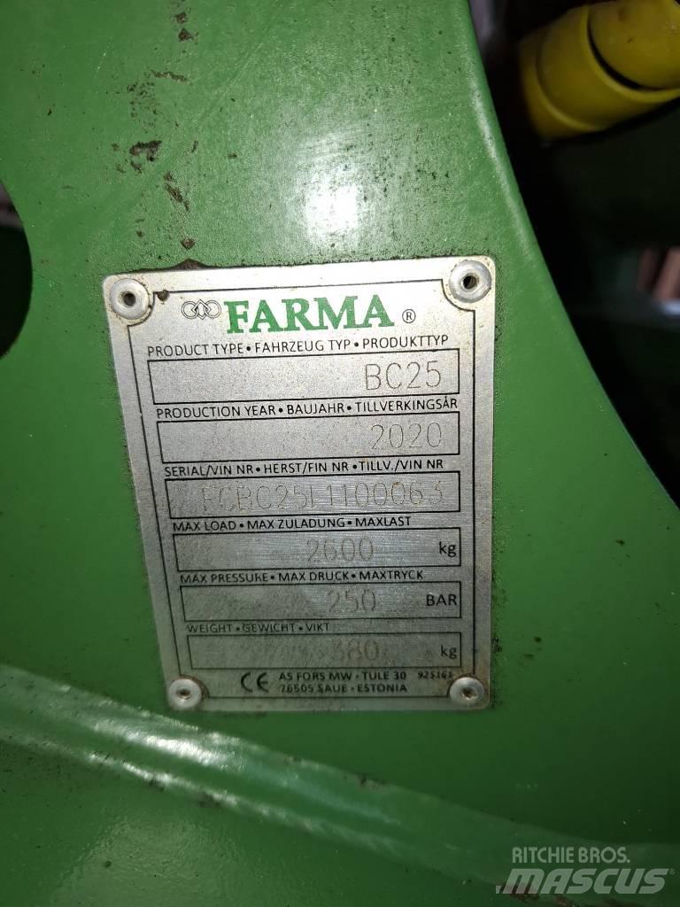Farma BC 25 Cepači za drva, drobilice za drvo i strugači