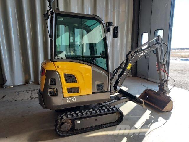 Volvo EC 18 Mini bageri < 7t