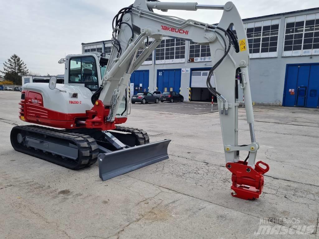 Takeuchi TB 290 CV Midi bageri 7t – 12t