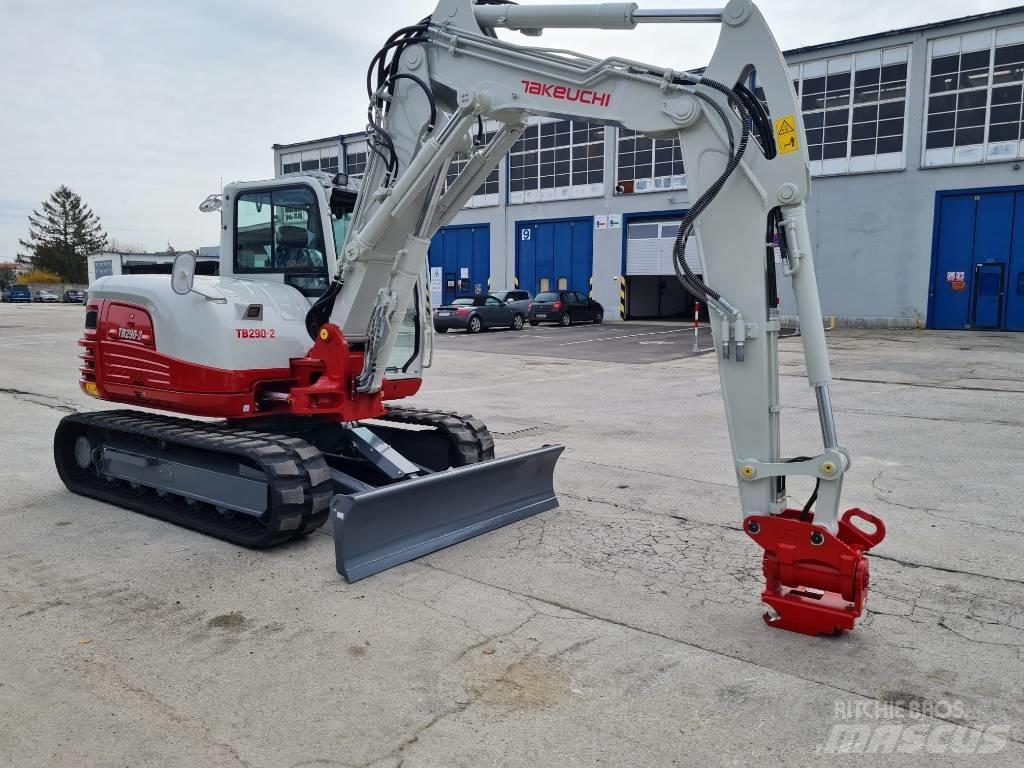 Takeuchi TB 290 CV Midi bageri 7t – 12t