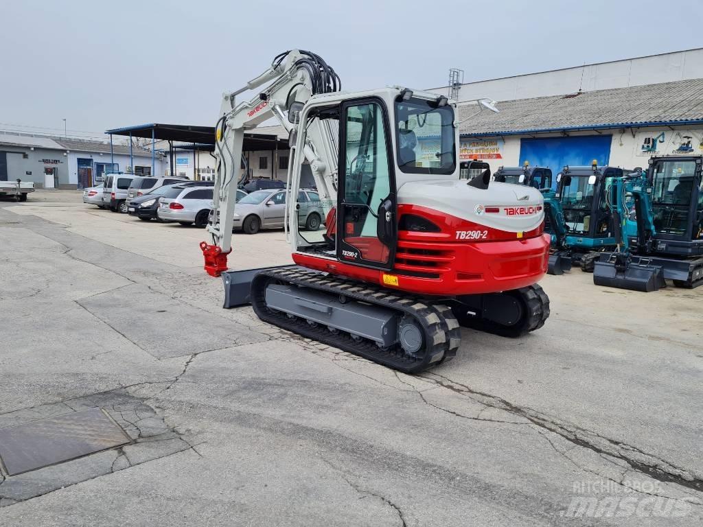 Takeuchi TB 290 CV Midi bageri 7t – 12t