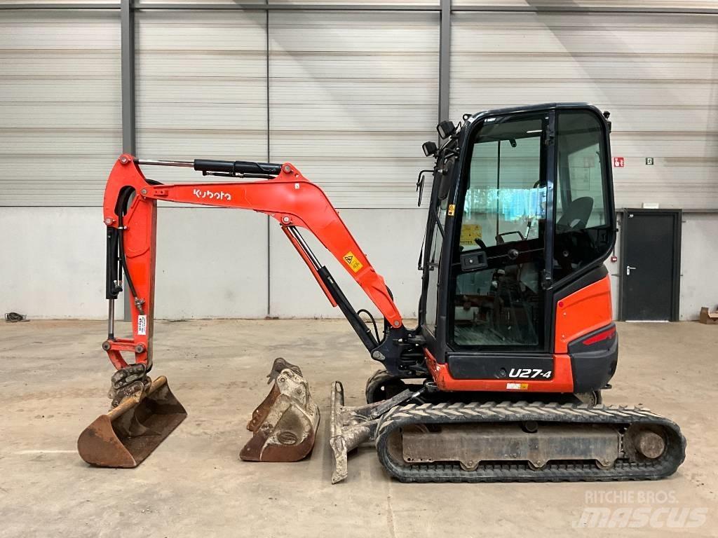 Kubota U 27-4 Mini bageri < 7t