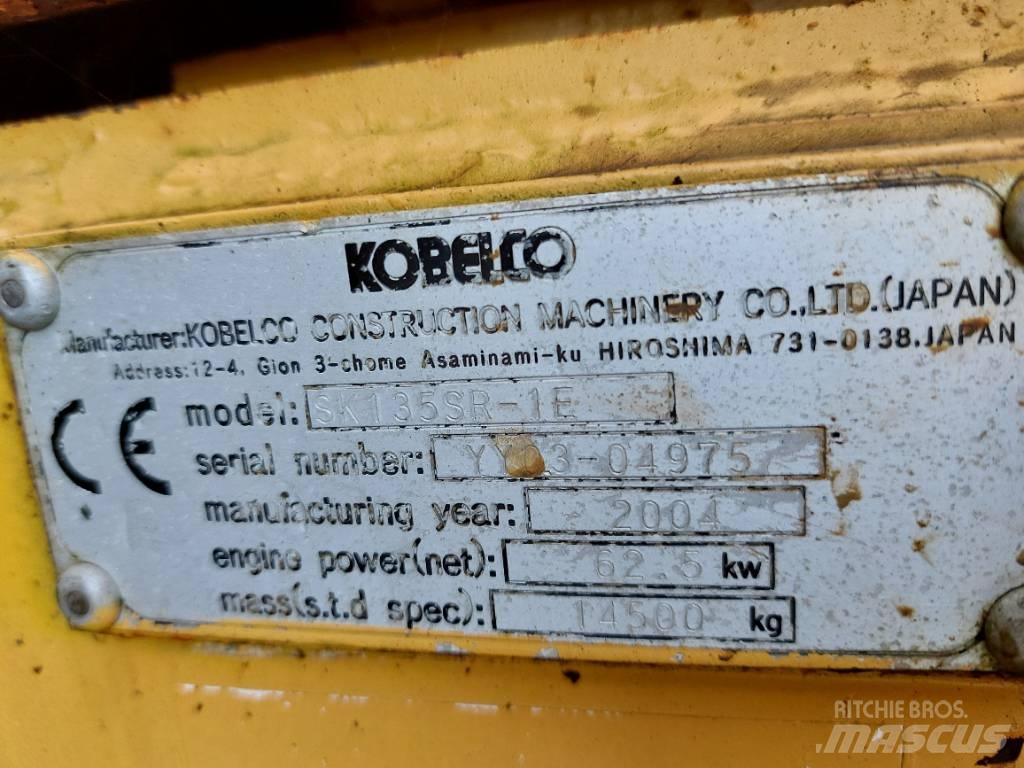 Kobelco SK 135SR Bageri guseničari