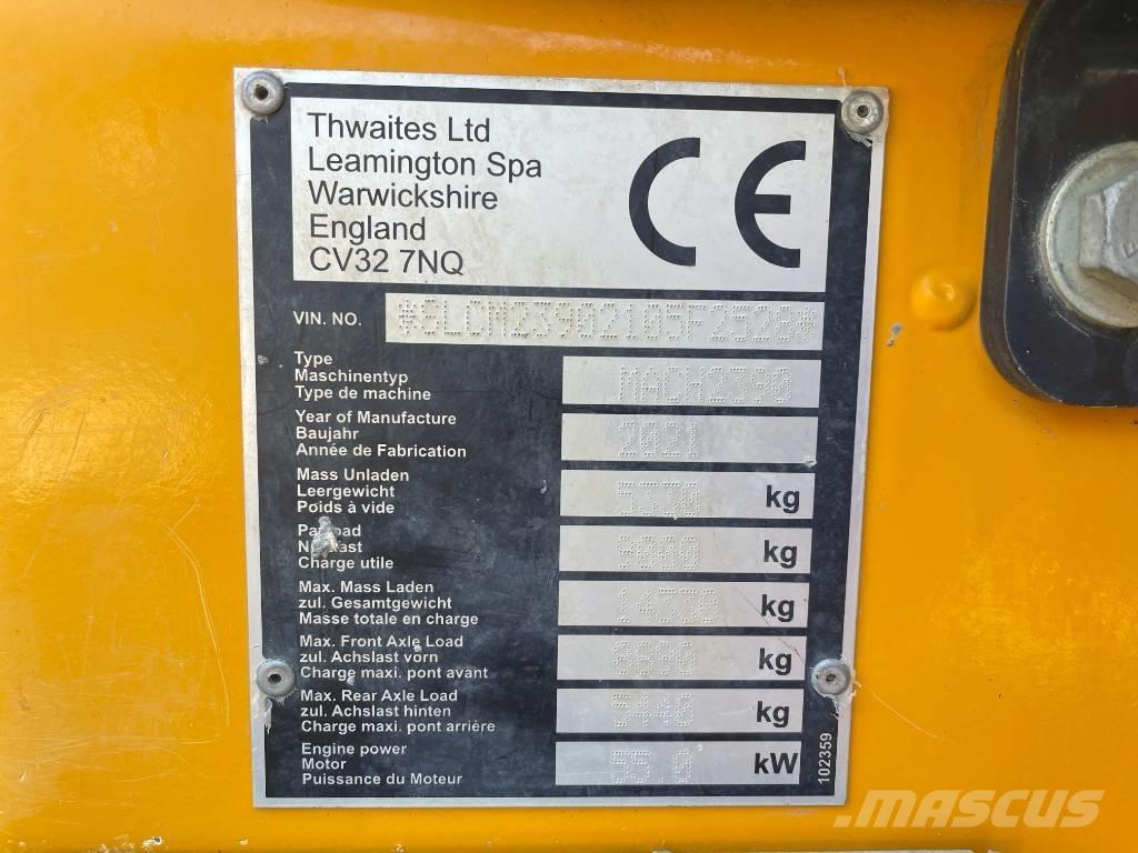Thwaites MACH 2390 Damperi za gradilište