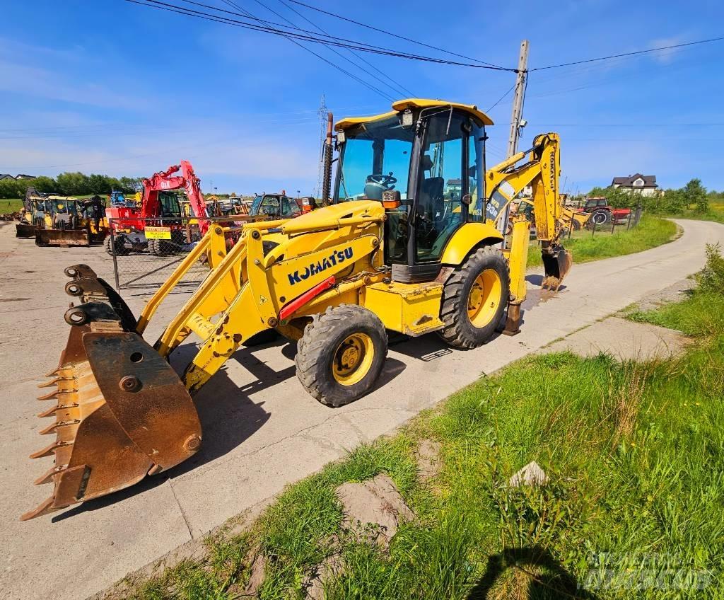 Komatsu WB 93 R Rovokopači