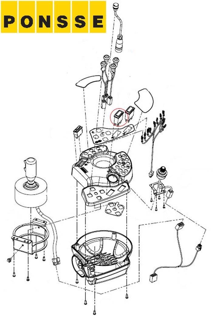 Ponsse 0069070 Elektronika