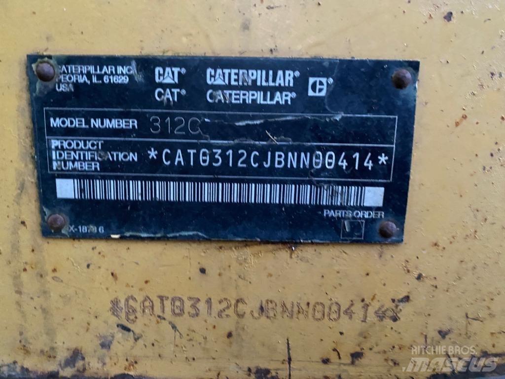 CAT 312 C L Bageri guseničari
