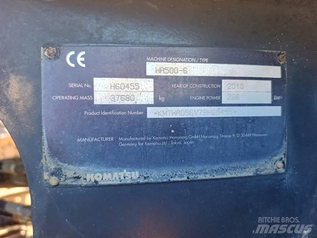 Komatsu WA500-6 Utovarivači na točkove