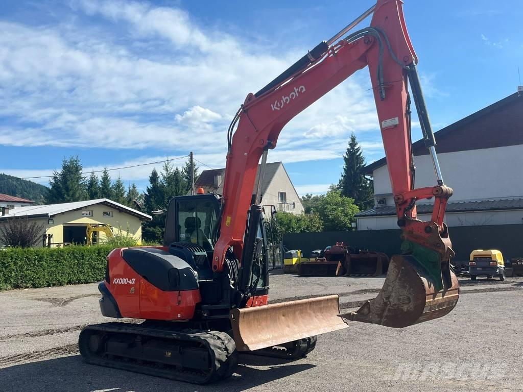 Kubota KX080 Midi bageri 7t – 12t