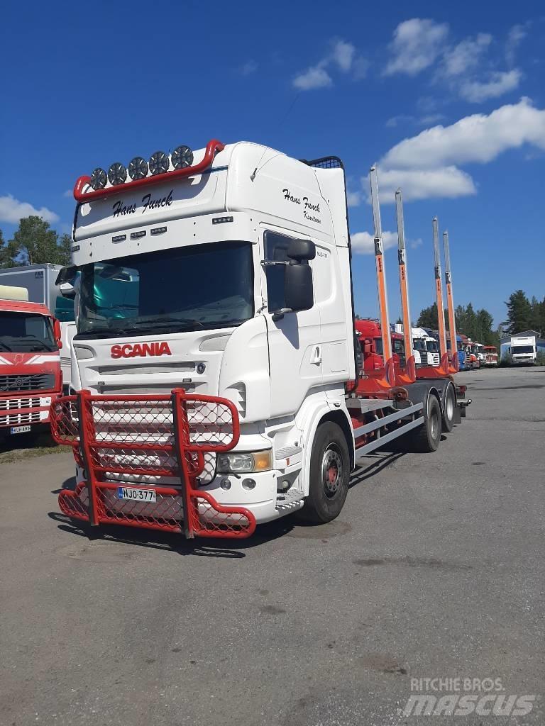 Scania R 560 Kamioni za drva Šticari