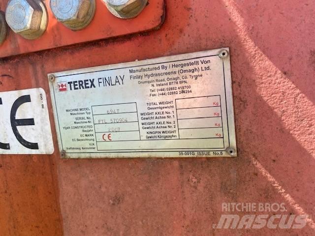 Terex Finlay 694T Mobilna sita
