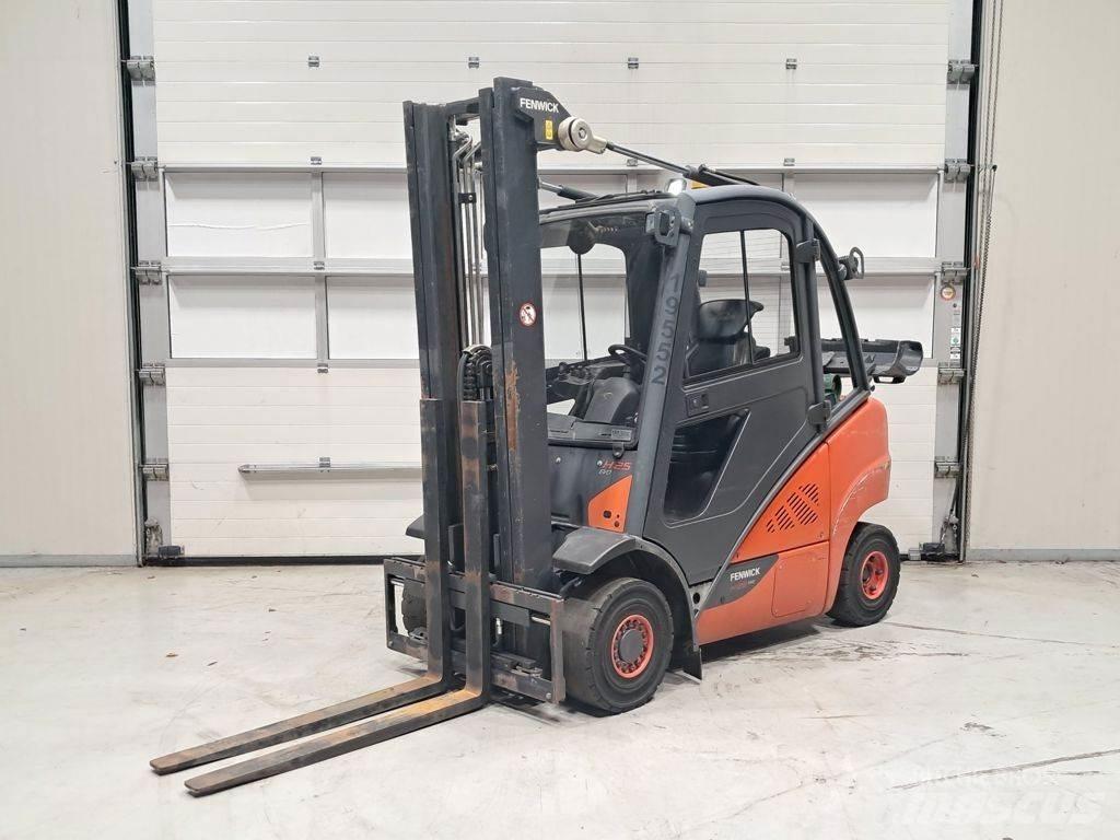 Linde H25T-02 Plinski viljuškari