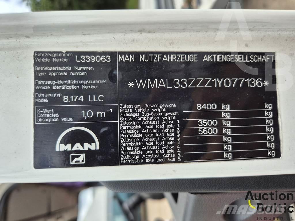 MAN 8.174 LLC Šleperi za vozila