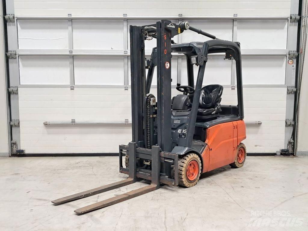 Linde E16P-01 Električni viljuškari