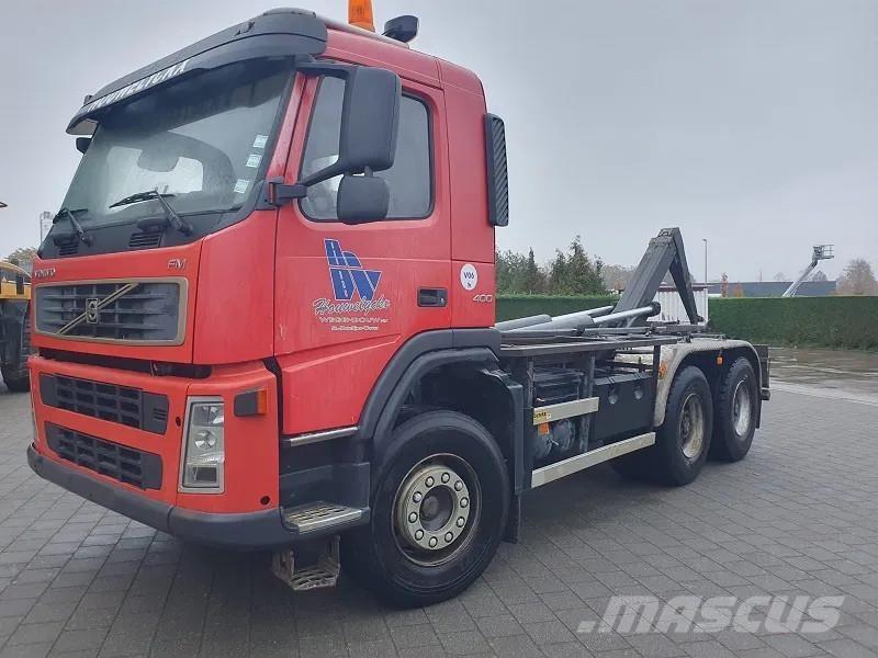 Volvo FM 400 Rol kiper kamioni sa kukom za podizanje tereta