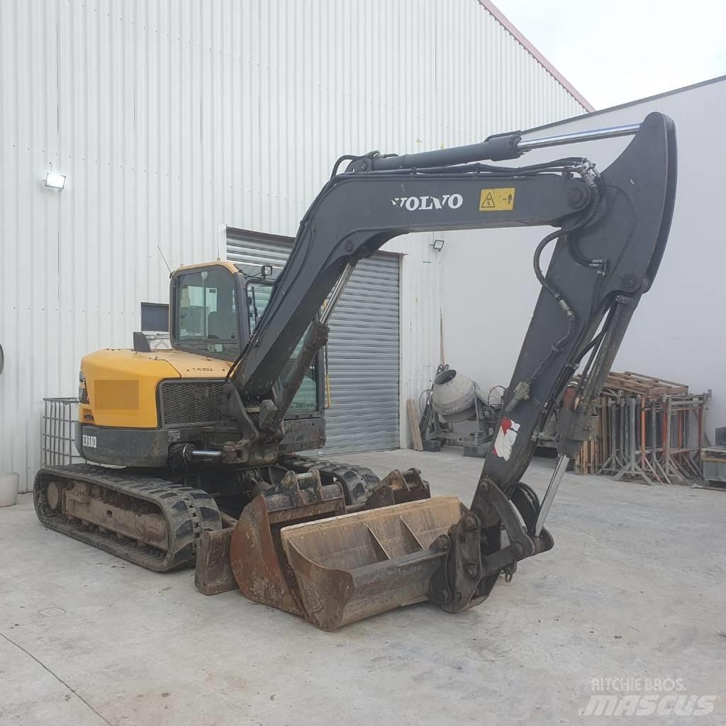 Volvo ECR 88 D Midi bageri 7t – 12t