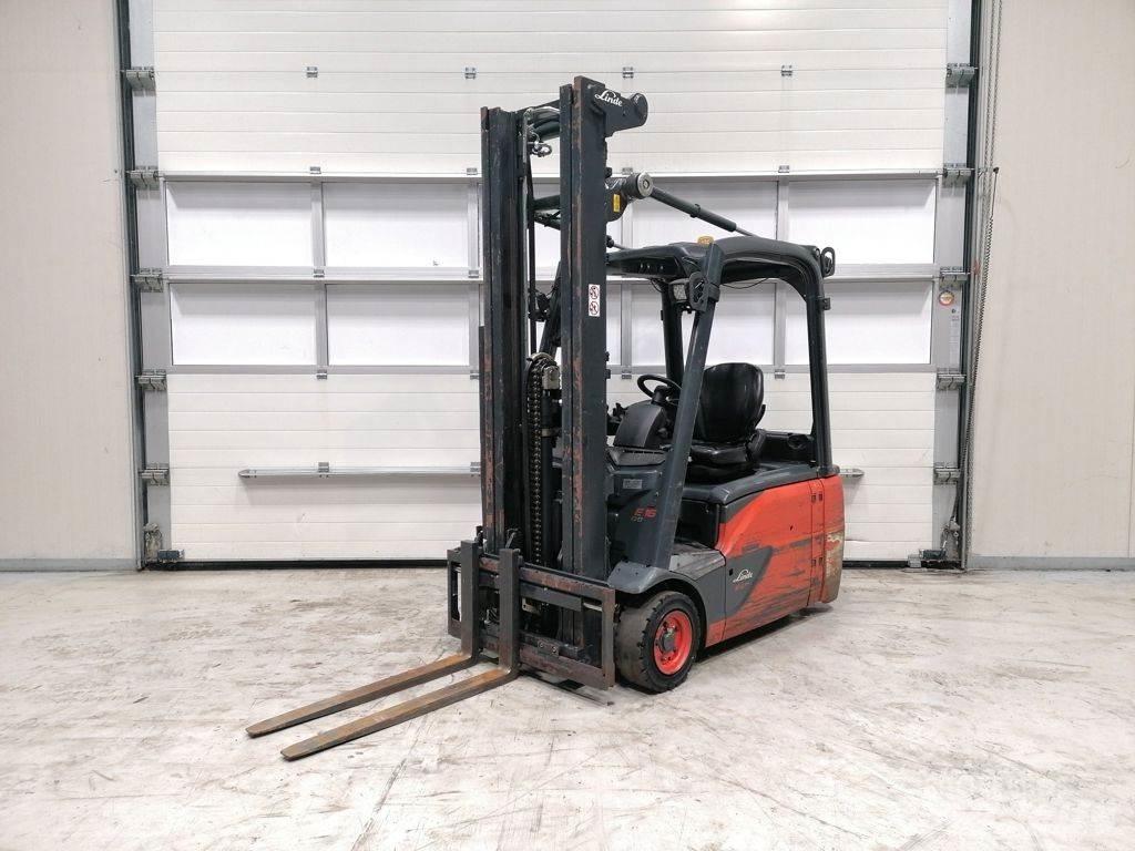 Linde E16L-02 Električni viljuškari