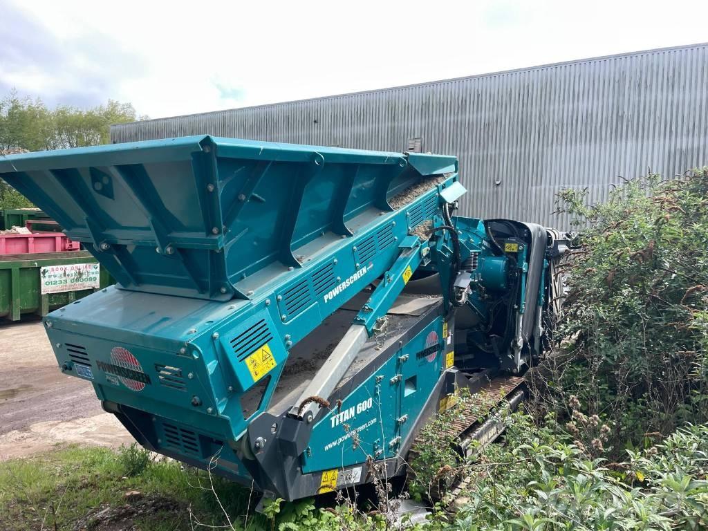 Powersceen TITAN 600 Mobilna sita