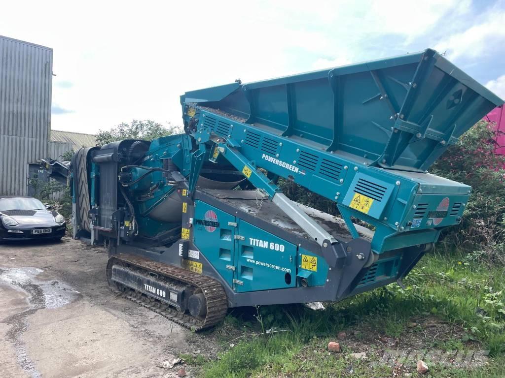 Powersceen TITAN 600 Mobilna sita