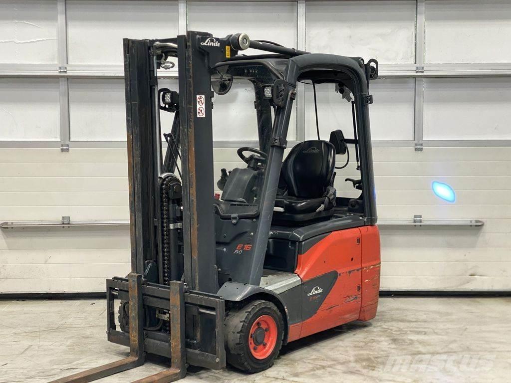 Linde E16C-02 Električni viljuškari