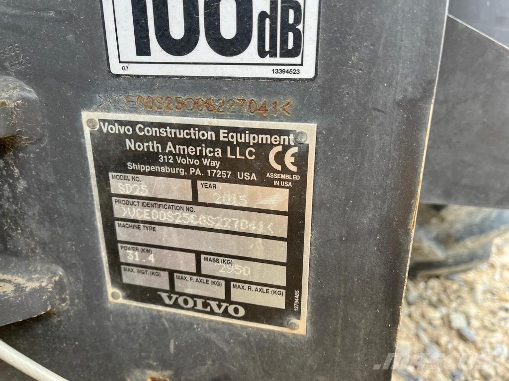 Volvo SD 25 Valjci sa duplim bubnjem