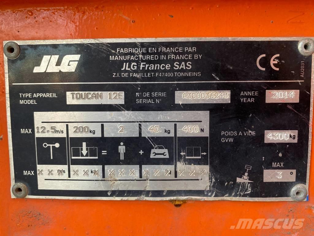 JLG Toucan 12 E Zglobne podizne platforme