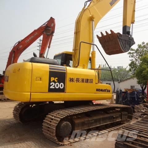 Komatsu pc200-7 Bageri guseničari