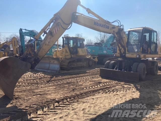 Komatsu PW 180-7K Bageri točkaši