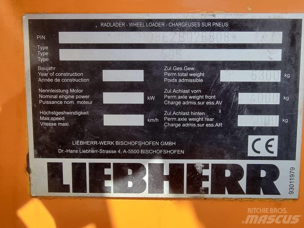 Liebherr L 506 Utovarivači na točkove