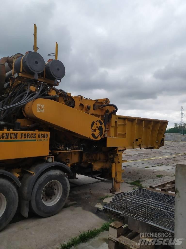 CBI 6800 T Drobilice drva / čiperi