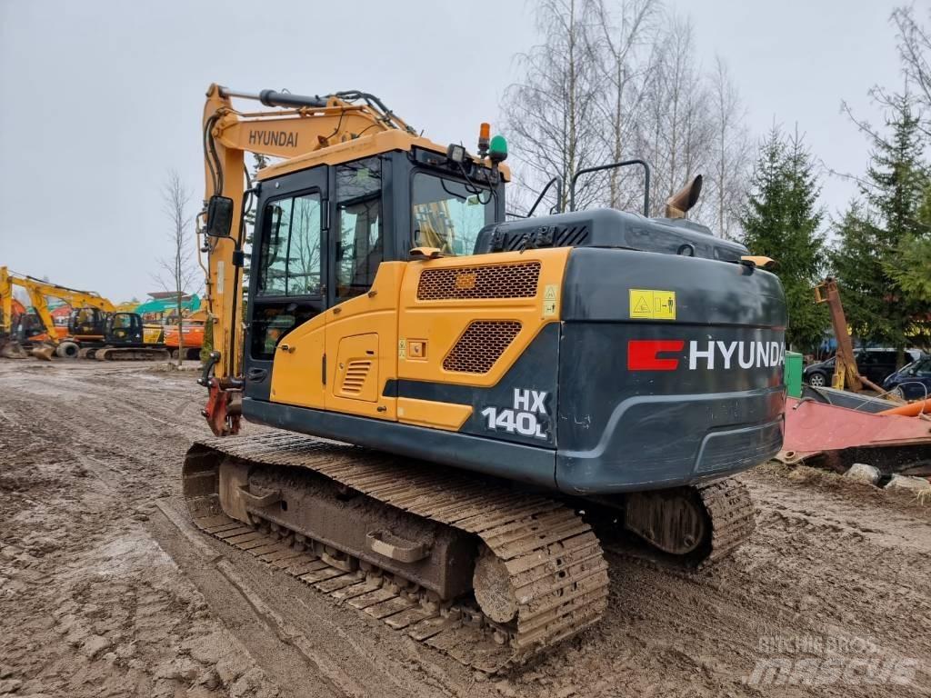 Hyundai HX 140 L Bageri guseničari