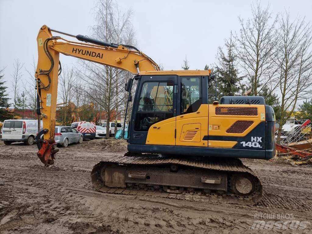 Hyundai HX 140 L Bageri guseničari