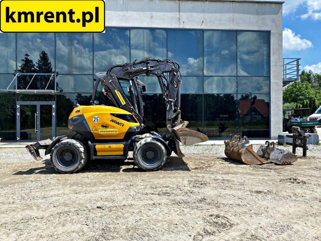 Mecalac 9 MWR. Bageri točkaši