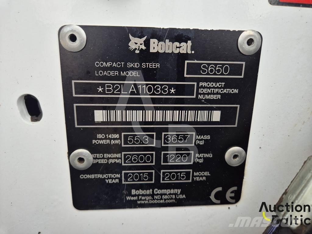 Bobcat S 650 Skid steer mini utovarivači