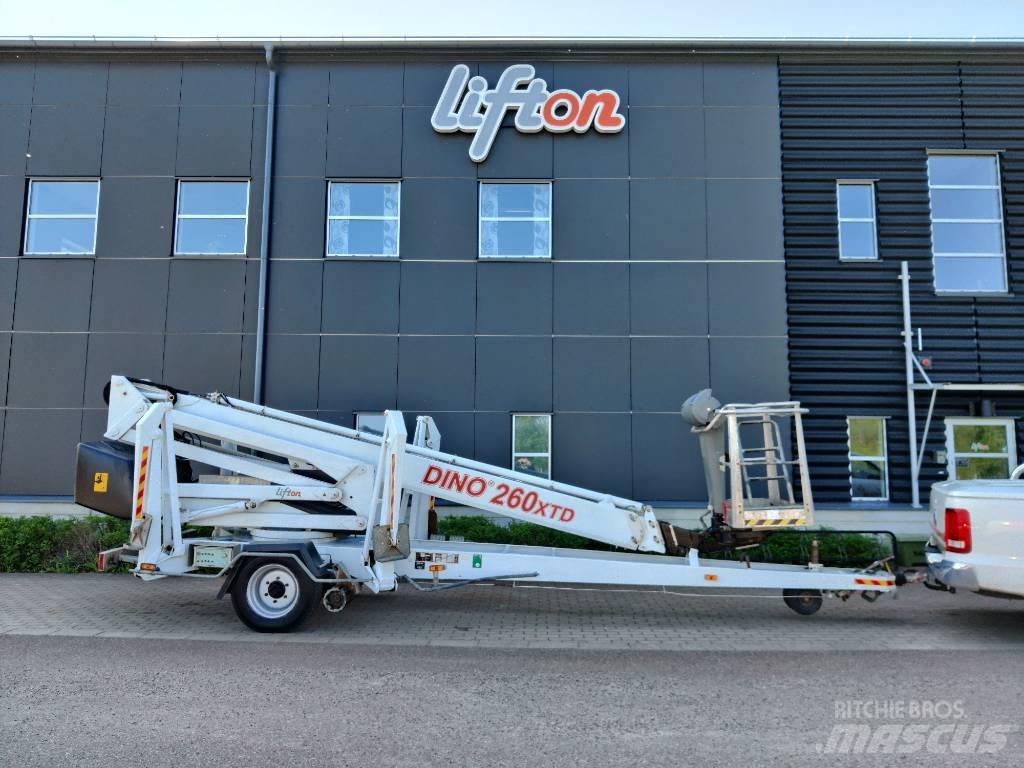 Dino 260 XTD Skylift Vučne prikolice se podiznom košarom