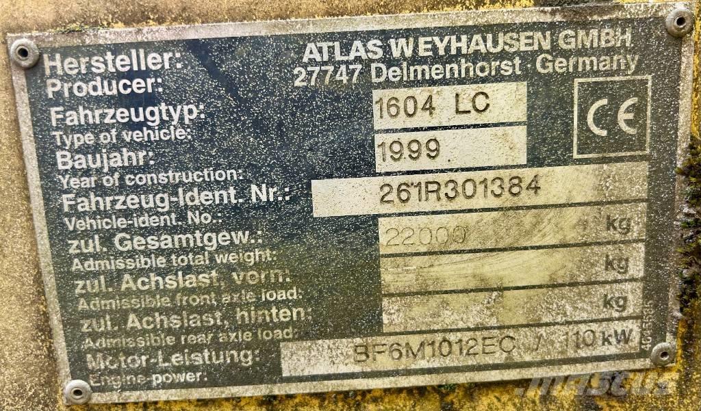 Atlas 1604 LC Bageri guseničari