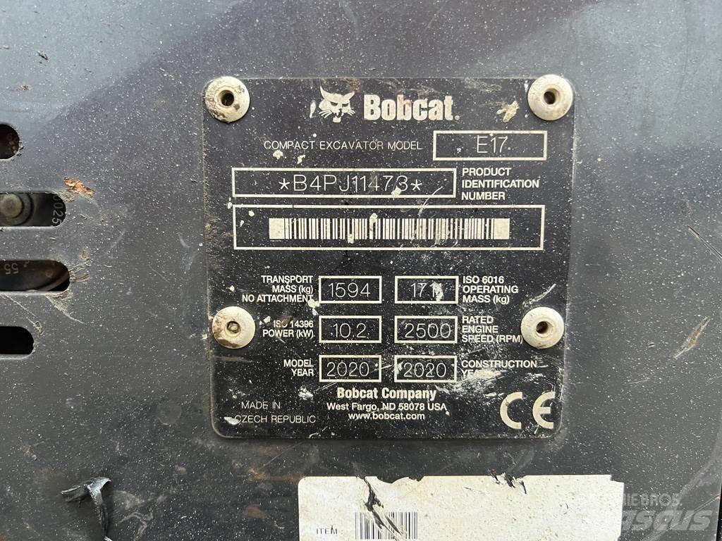 Bobcat E17 Mini bageri < 7t