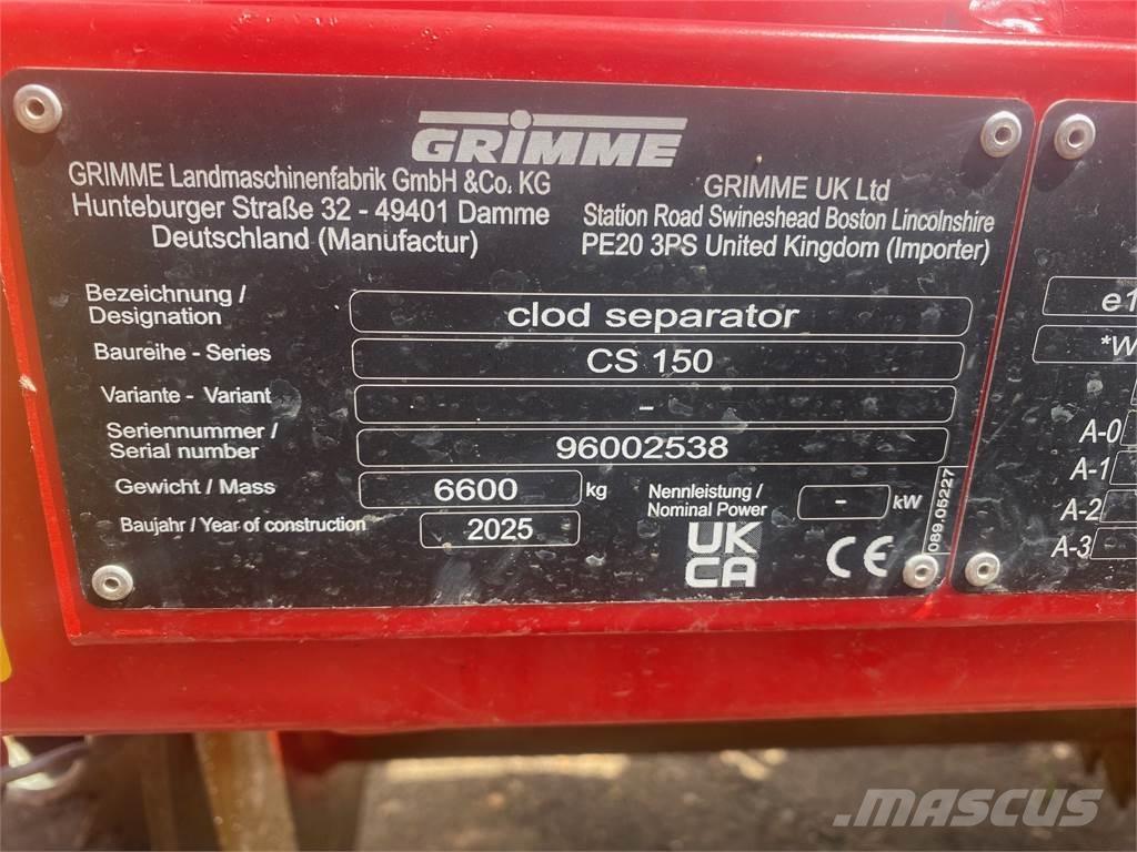 Grimme CS150XL Ostale poljoprivredne mašine