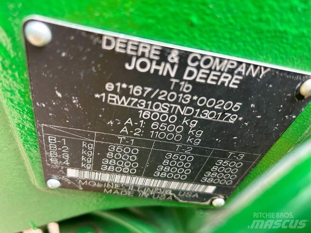 John Deere 7R310 Traktori